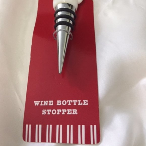 New Hallmark Snowman Wine Bottle Stopper - Picture 2 of 3
